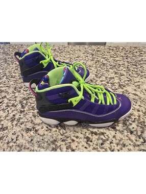 Nike Air Jordan 6 Rings Bel Air Youth Size 7